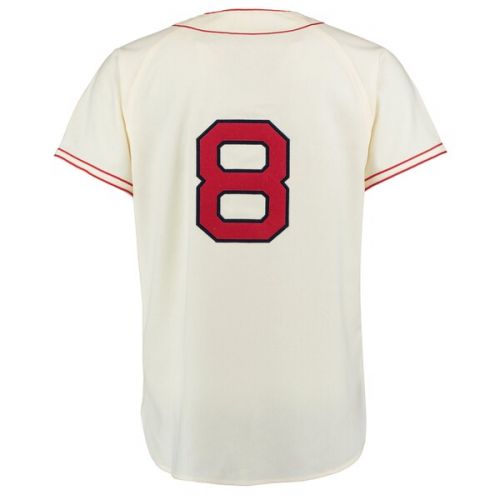  Mitchell & Ness Men's Boston Red Sox Carl Yastrzemski Mitchell & Ness Cream Authentic Jersey