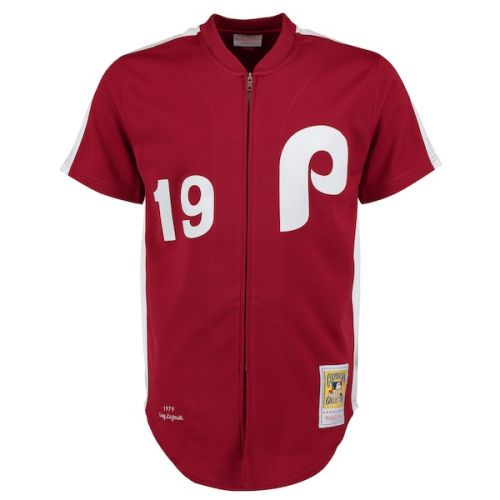  Mitchell & Ness Men's 1979 Philadelphia Phillies Greg Luzinski Mitchell & Ness Maroon Authentic Throwback Jersey