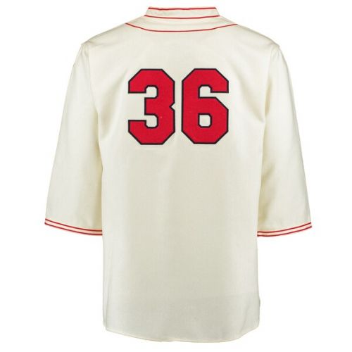  Mitchell & Ness Men's 1936 Philadelphia Phillies Chuck Klein Mitchell & Ness Cream Authentic Throwback Jersey