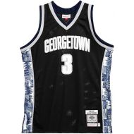 Allen Iverson Georgetown Hoyas 1995-96 College Vault Swingman Black Alternate Jersey