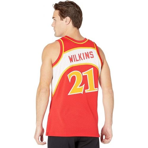  Mitchell & Ness Atlanta Hawks Dominique Wilkins 1986 Road Swingman Jersey