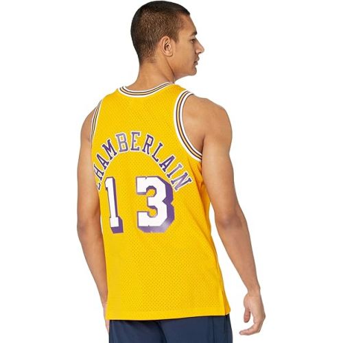  Mitchell & Ness NBA Los Angeles Lakers Wilt Chamberlain 1971 Swingman Jersey