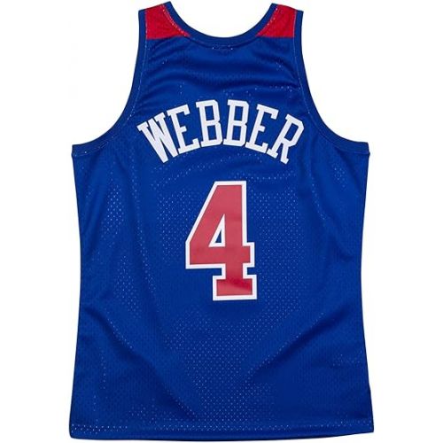  Chris Webber Washington Bullets 1996-97 Men's Hardwood Classics Swingman Jersey