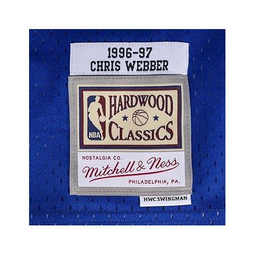  Chris Webber Washington Bullets 1996-97 Men's Hardwood Classics Swingman Jersey