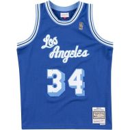 Mitchell and Ness O`Neal Royal #34 Lakers Swingman Jersey (18013-LALROY96SON)