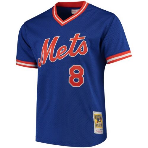  Mitchell & Ness New York Mets Gary Carter Mitchell & Ness Royal Batting Practice Jersey