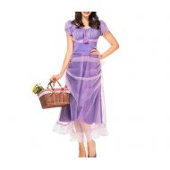 Mitef Fairy Tale Movie COS Clothing Purple Princess Dresses for Perfomance