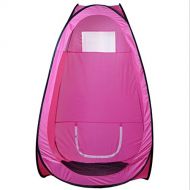 Mitef Large Portable Spacious Tent Shelter for Camping, Biking, Toilet, Shower, Beach and Changing Room Extra Tall,47.2×47.2×82.7(H),Pink