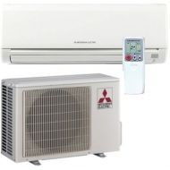 Mitsubishi Mini Split Heat Pump 18K BTU 18 SEER FREE (25Ft) LINESET & CONC PAD