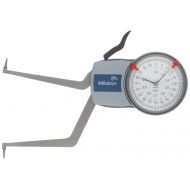 Mitutoyo 209 Series Caliper Gauge, Stainless Steel, Inch, Pointed Jaw, For Inside Measurements