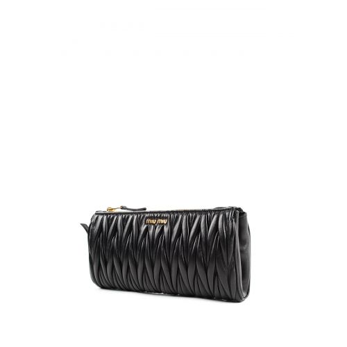  Miu Miu Matelasse nappa clutch