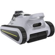 Seauto Robotic Pool Cleaner - Cordless Wall-Climbing Vacuum for Inground and Above Ground Pools up to 2000 sq ft - Automatic Cleaning for Floors and Walls of Your Swimming Pool.