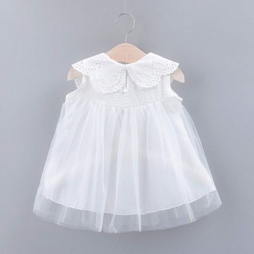  Miuye yuren-Baby Dresses for Girls Toddler Baby Bow Lace Tiered Tutu Tulle Flower Girl Dress Formal Party Casual Princess Dress
