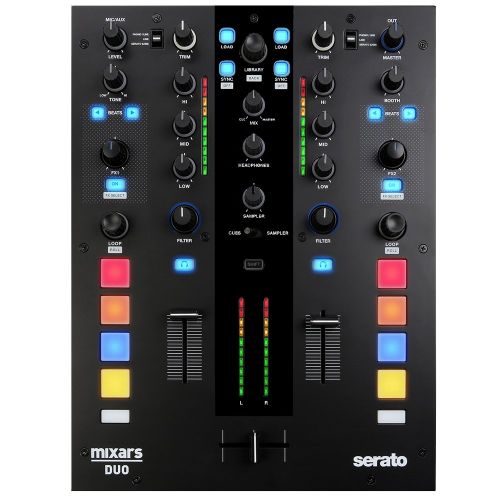  Mixars DUO 2-Channel Mixer for Serato DJ - New