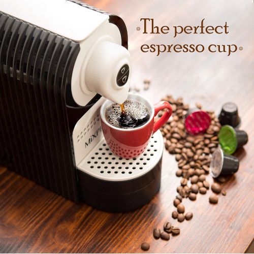  Mixpresso Espresso Machine for Nespresso Compatible Capsule, Single Serve Coffee Maker Programmable Buttons for Espresso Pods, Premium Italian 19 Bar High Pressure Pump 27oz 1400W