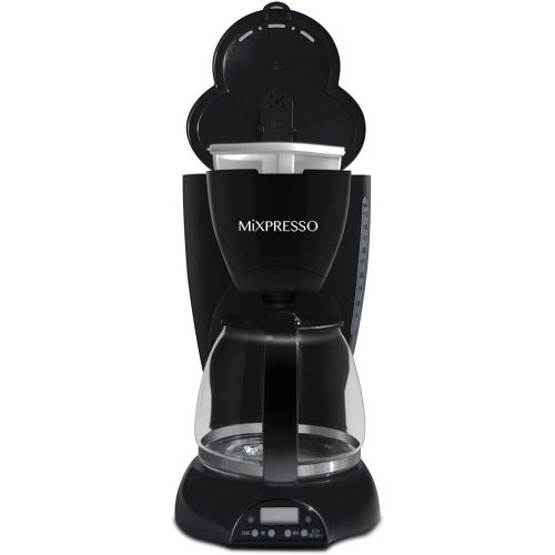  6-Cup Drip Coffee Maker, Coffee Pot Machine Including Reusable And Removable Coffee Filter - By Mixpresso