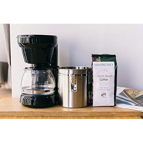  [아마존베스트]6-Cup Drip Coffee Maker, Coffee Pot Machine Including Reusable And Removable Coffee Filter - By Mixpresso