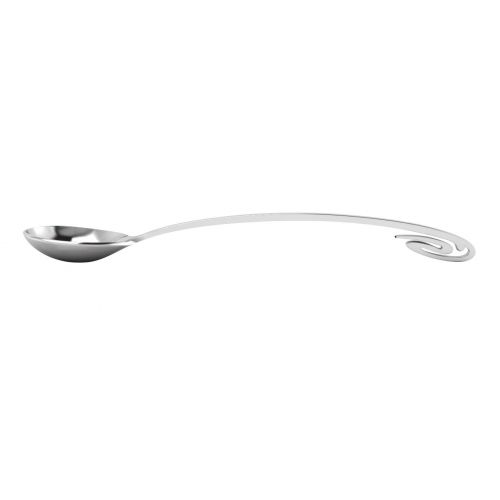  [아마존베스트]Miza Sterling Miza Curve Sterling Silver Baby Feeding Spoon