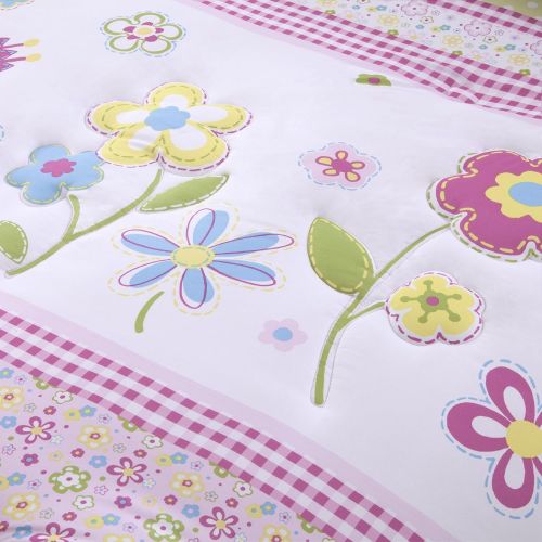  Mi-Zone Mizone Kids Spring Bloom 3 Piece Comforter Set, Multicolor, Twin