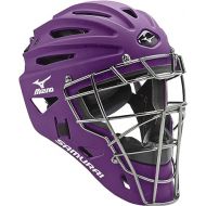 Mizuno G4 Samurai Catcher's Helmet, Purple