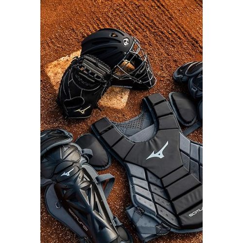 미즈노 Mizuno Samurai G4 Baseball Catcher'S Helmet Cardinal