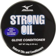 Mizuno Strong Oil Ball Glove Conditioner, Clear, 1 Can, White