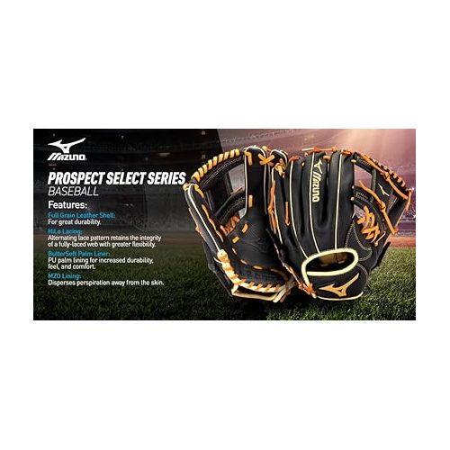 미즈노 Mizuno GXC95Y3 Samurai Youth Baseball Catcher's Mitt | Built in Thumb Protection