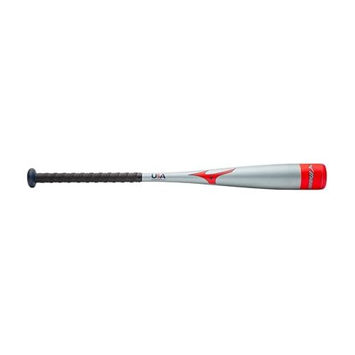 미즈노 Mizuno PWR ALLOY -10 USA Youth Baseball Bat | 2 5/8 inch Barrel | 1 Piece Aluminum | Aerospace Grade Alloy | Multiband Barrel | Cushioned Grip