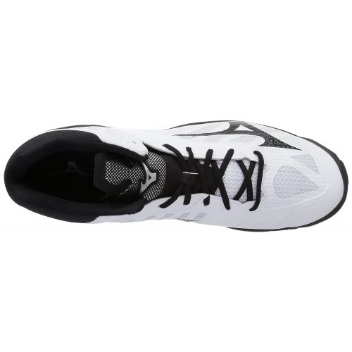 미즈노 Mizuno Wave Lightning Z4 MID Mens White-Black 5.5 White/Black