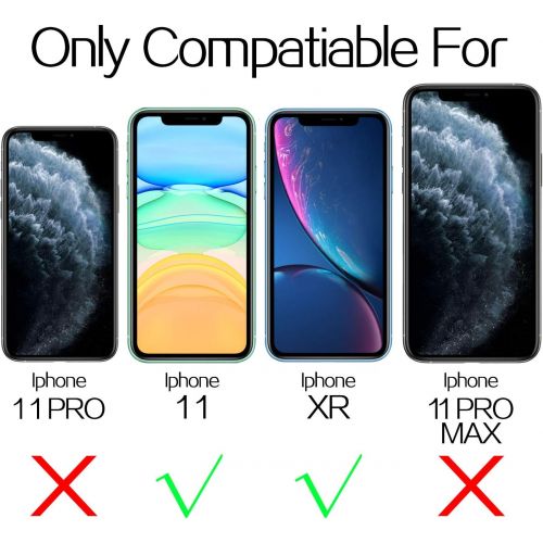  [아마존베스트]Mkeke Compatible with iPhone XR Screen Protector,Tempered Glass Film for Apple iPhone XR, 3-Pack Clear