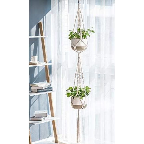  Visit the Mkouo Store Mkouo Macrame Plant Hangers