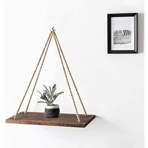  Visit the Mkouo Store Mkouo Wall Hanging Shelves Plant Hanger