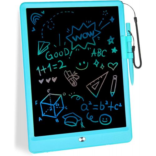  [아마존베스트]mloong LCD Writing Tablet,10 Inch Doodle Board Kids Tablets Drawing Tablet Electronic Digital Drawing Board for Adults and Kids Ages 3+ (Blue