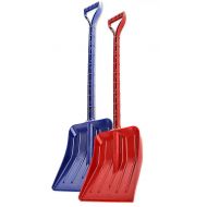 MnM-Home Extra Strong One Piece Construction, Kids/Toddler Plastic Snow  Beach sand Shovel. Two Set, Red-(girl) Blue-(boy).
