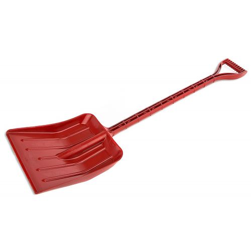  MnM-Home Extra Strong One Piece Construction, KidsToddler Plastic Snow  Beach sand Shovel. Two Set, Red-(girl) Blue-(boy).