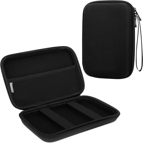  [아마존베스트]MoKo 5-Inch GPS Carrying Case, Portable Hard Shell Protective Pouch Storage Bag for Car GPS Navigator Garmin/Tomtom/Magellan with 5 Display - Black