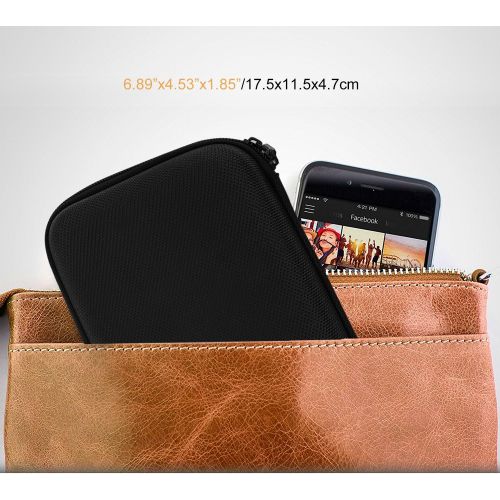  [아마존베스트]MoKo 5-Inch GPS Carrying Case, Portable Hard Shell Protective Pouch Storage Bag for Car GPS Navigator Garmin/Tomtom/Magellan with 5 Display - Black