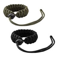 MoKo Universal Paracord [2 Pack], Nylon Braided Adjustable Camera Hand Grip Strap for Video Camcorder, Binoculars and Nikon/Canon/Sony/Minolta/Panasonic/SLR/DSLR Digital Cameras, B