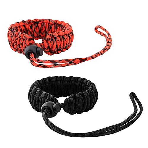  MoKo Universal Paracord [2 Pack], Nylon Braided Adjustable Camera Hand Grip Strap for Video Camcorder, Binoculars and Nikon/Canon/Sony/Minolta/Panasonic/SLR/DSLR Digital Cameras, B