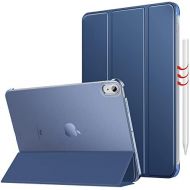 [아마존베스트]MoKo Case Fit New iPad Air 4th Generation 2020 - iPad Air 4 Case 10.9 inch Slim Lightweight Shell Stand Cover with Translucent Frosted Back Protector for iPad Air 4, Auto Wake/Slee