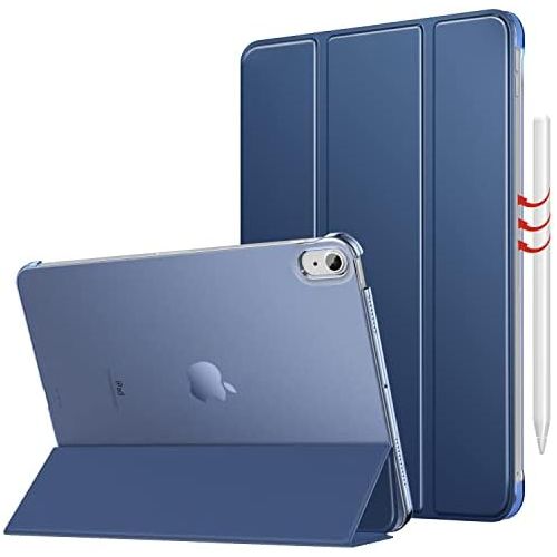  [아마존베스트]MoKo Case Fit New iPad Air 4th Generation 2020 - iPad Air 4 Case 10.9 inch Slim Lightweight Shell Stand Cover with Translucent Frosted Back Protector for iPad Air 4, Auto Wake/Slee