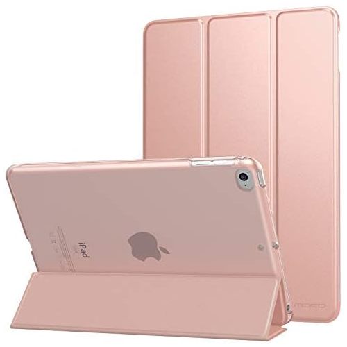  [아마존베스트]MoKo Case Fit New iPad Mini 5 2019 (5th Generation 7.9 inch) - Slim Lightweight Smart Shell Stand Cover with Translucent Frosted Back Protector, with Auto Wake/Sleep - Rose Gold