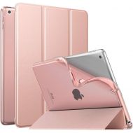 [아마존베스트]MoKo Case Fit New iPad 8th Generation 10.2 2020 / iPad 7th Gen 2019, iPad 10.2 Case with Stand, Soft TPU Translucent Frosted Back Cover Slim Shell for iPad 10.2 inch, Auto Wake/Sle