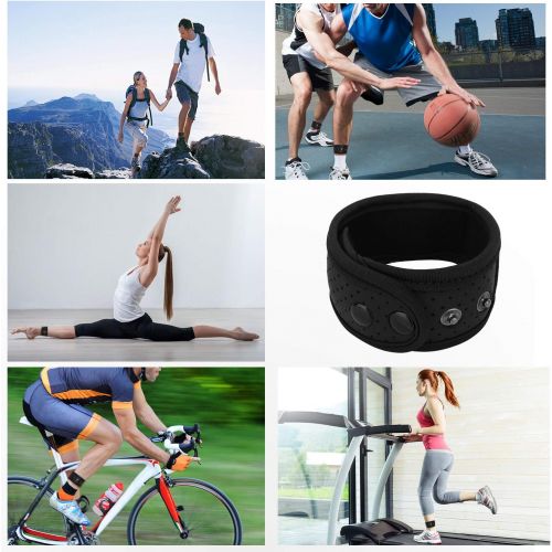  [아마존베스트]MoKo Sweatproof Ankle Strap Fit Fitbit Inspire/Inspire HR/Charge 2/Charge 3/Alta/Alta HR/Flex/Flex 2/Vivosmart HR, [2-Pack] Adjustable Fitness Tracker Ankle Band with Mesh Pouch -