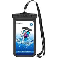 [아마존베스트]MoKo Waterproof Phone Pouch, Underwater Cellphone Case Dry Bag with Lanyard Armband Compatible with iPhone 11/11 Pro Max, X/Xs/Xr/Xs Max, 8/7/6 Plus, Galaxy S20/S10/S9/S8 Plus, S10