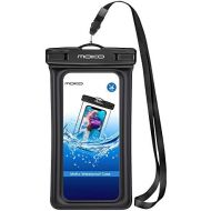 [아마존베스트]MoKo Floating Waterproof Phone Pouch, Floatable Phone Case Dry Bag with Lanyard Armband Compatible with iPhone 12/12 Mini/12 Pro, iPhone 11/11 Pro, X/Xs/Xr/Xs Max,8/7, Samsung S10/