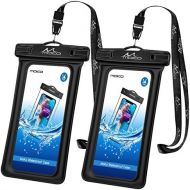 [아마존베스트]MoKo Floating Waterproof Phone Pouch [2 Pack], Floatable Phone Case Dry Bag with Lanyard Compatible with iPhone 11/11 Pro, X/Xs/Xr/Xs Max, 8/7/6 Plus, Galaxy S10/S9/S8 Plus, S10e,