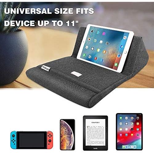  [아마존베스트]MoKo Tablet cushion stand, pillow holder for tablet up to 11 inch reading cushion for New iPad 10.2 inch 2020, New iPad Air 4 3 2, iPad Mini 5 4 3 2, iPad Pro 11 2020/2018, iPad 10