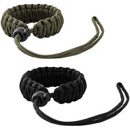 MoKo Universal Paracord [2 Pack], Nylon Braided Adjustable Camera Hand Grip Strap for Video Camcorder, Binoculars and Nikon/Canon/Sony/Minolta/Panasonic/SLR/DSLR Digital Cameras, B