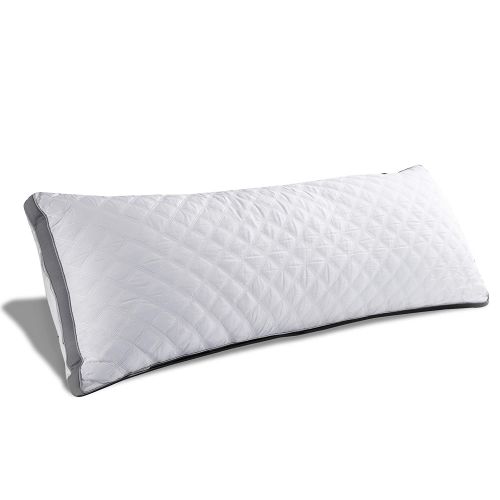  [아마존 핫딜]  [아마존핫딜]MoMA Premium Adjustable Loft Quilted Body Pillows - Hypoallergenic Fluffy Pillow - Quality Plush Pillow - Down Alternative Pillow - Head Support Pillow - 21x54